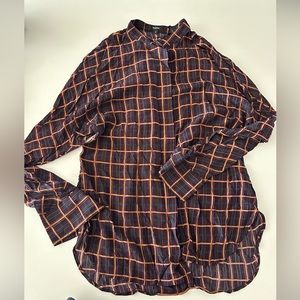 Theory 100% Silk Top